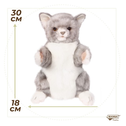 Кошка (игрушка на руку), 30 см